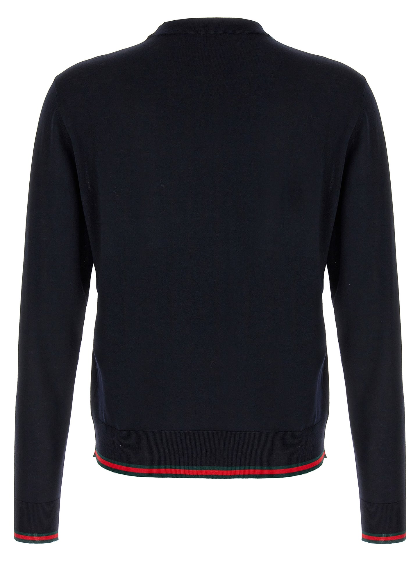 Web Ribbon Jersey Sweater, cardigans