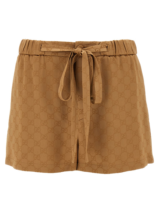 Satin shorts GG Bermuda, short