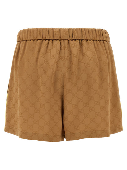 Satin shorts GG Bermuda, short