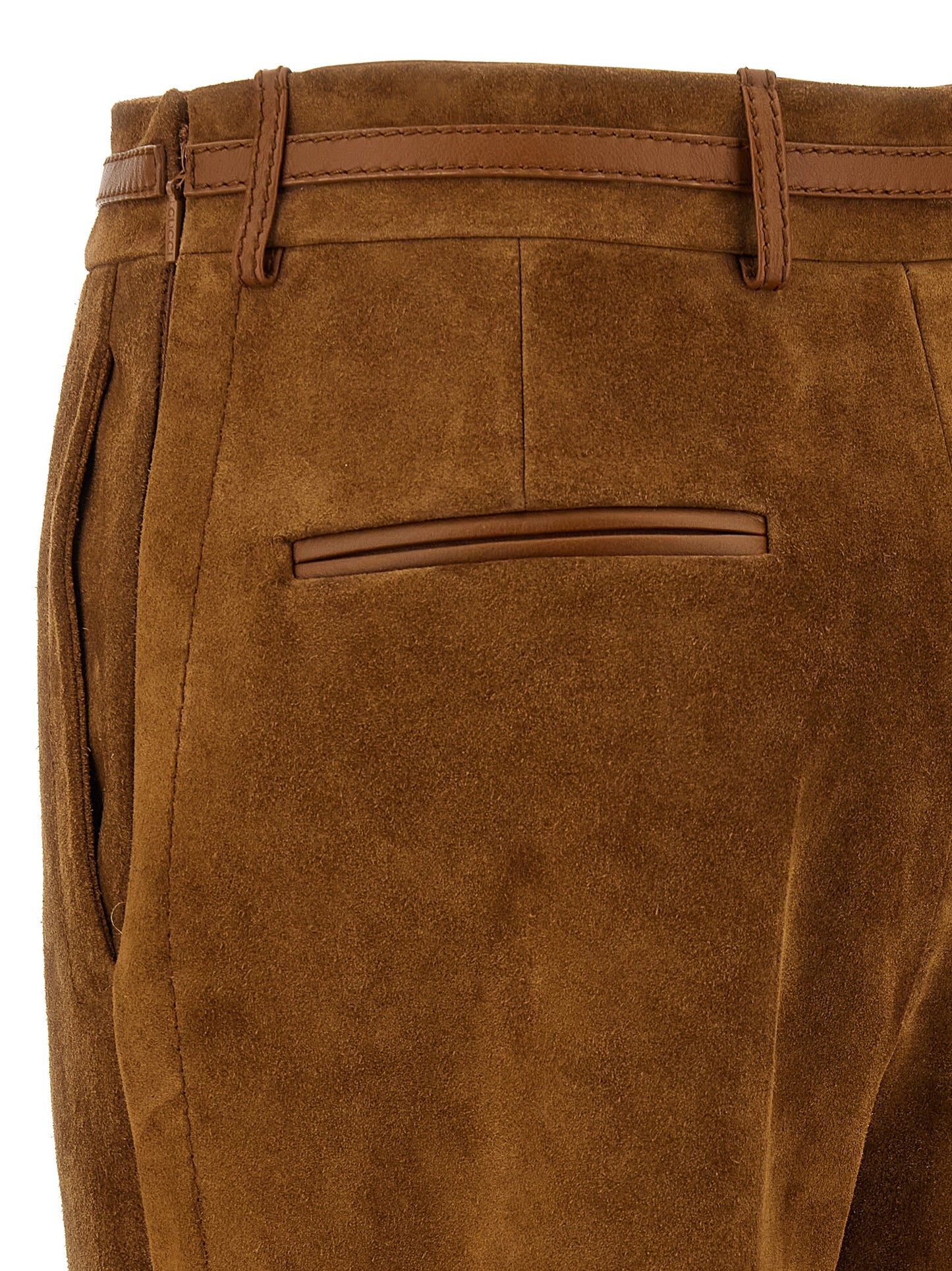 Suede pants Pants