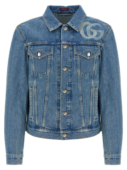 GG denim jacket Casual jackets, parka