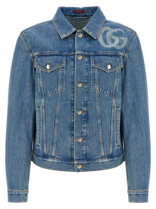 GG denim jacket Casual jackets, parka