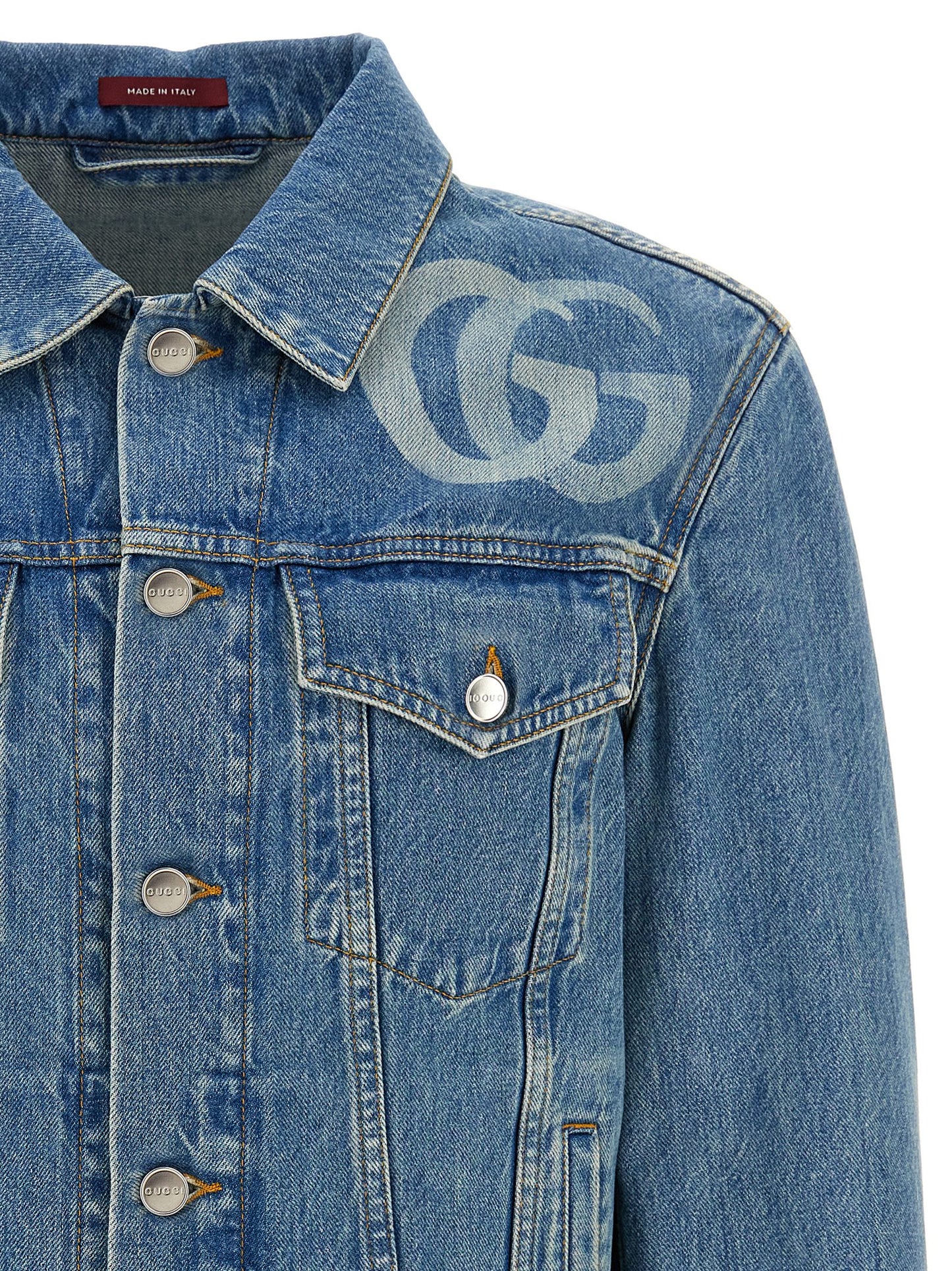 GG denim jacket Casual jackets, parka