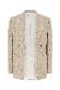 Bottega Veneta Giacca fiammata bottoni knot oro