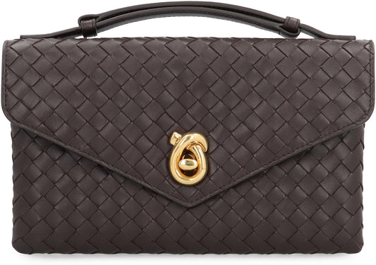 Bottega Veneta Knot Lock Leather crossbody bag