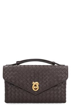 Bottega Veneta Knot Lock Leather crossbody bag