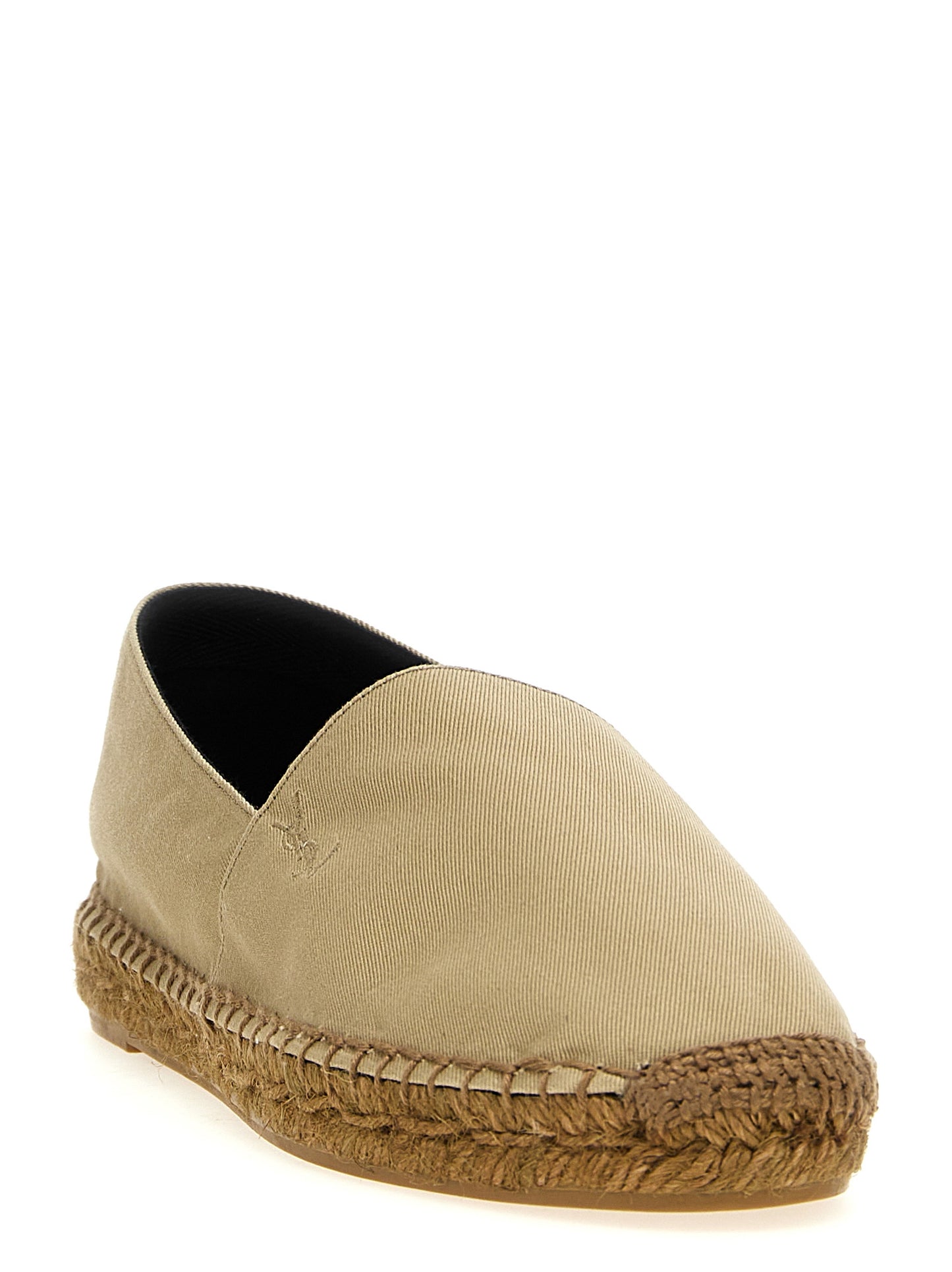 Logo embroidery espadrilles Flat shoes