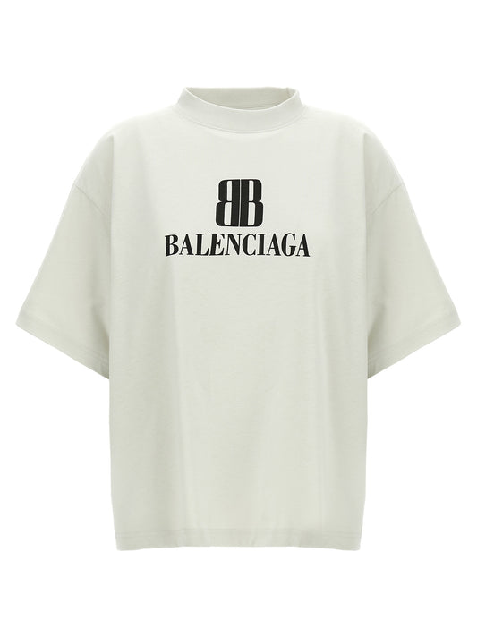 Cropped logo t-shirt T-shirt