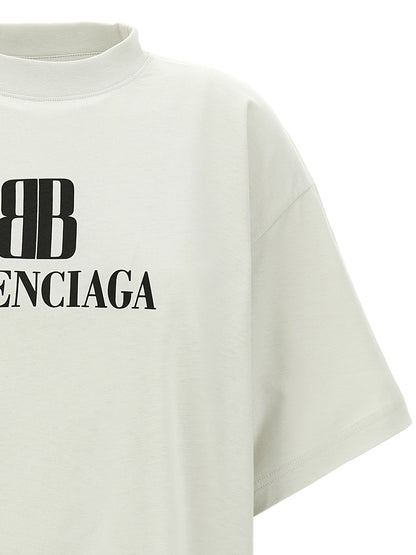 Cropped logo t-shirt T-shirt