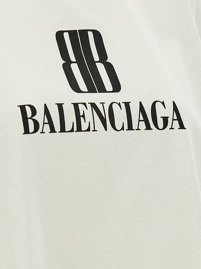 Cropped logo t-shirt T-shirt