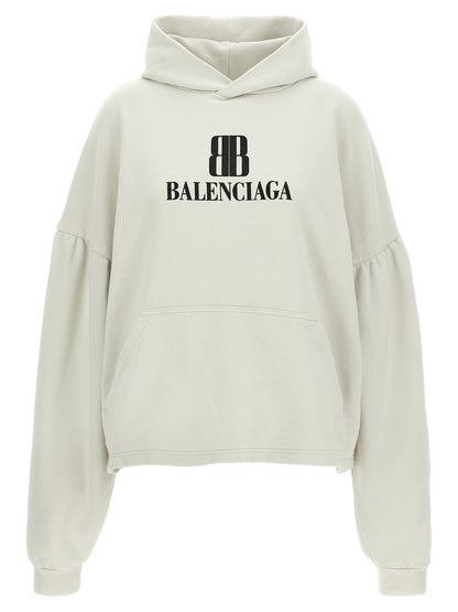 Cropped logo hoodie Sweatshirt
