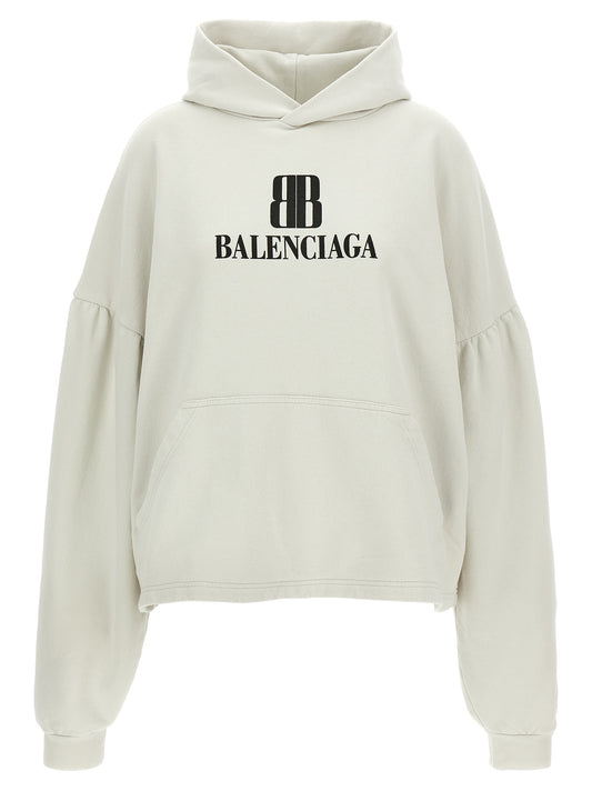 Cropped logo hoodie Sweatshirt