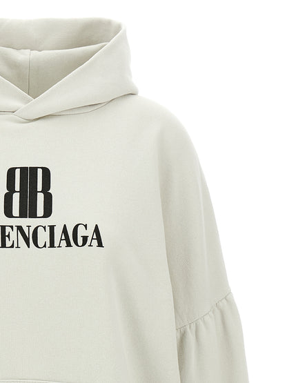 Cropped logo hoodie Sweatshirt