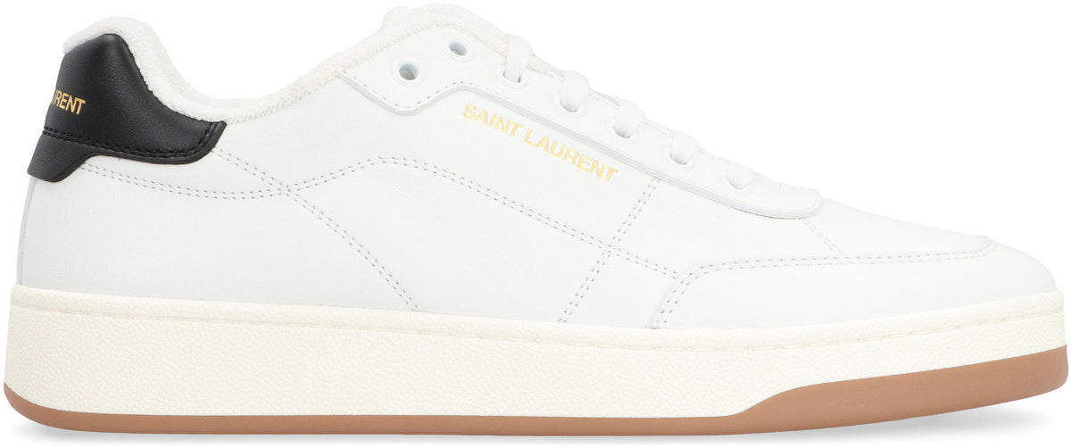 Saint Laurent SL/61 leather low-top sneakers