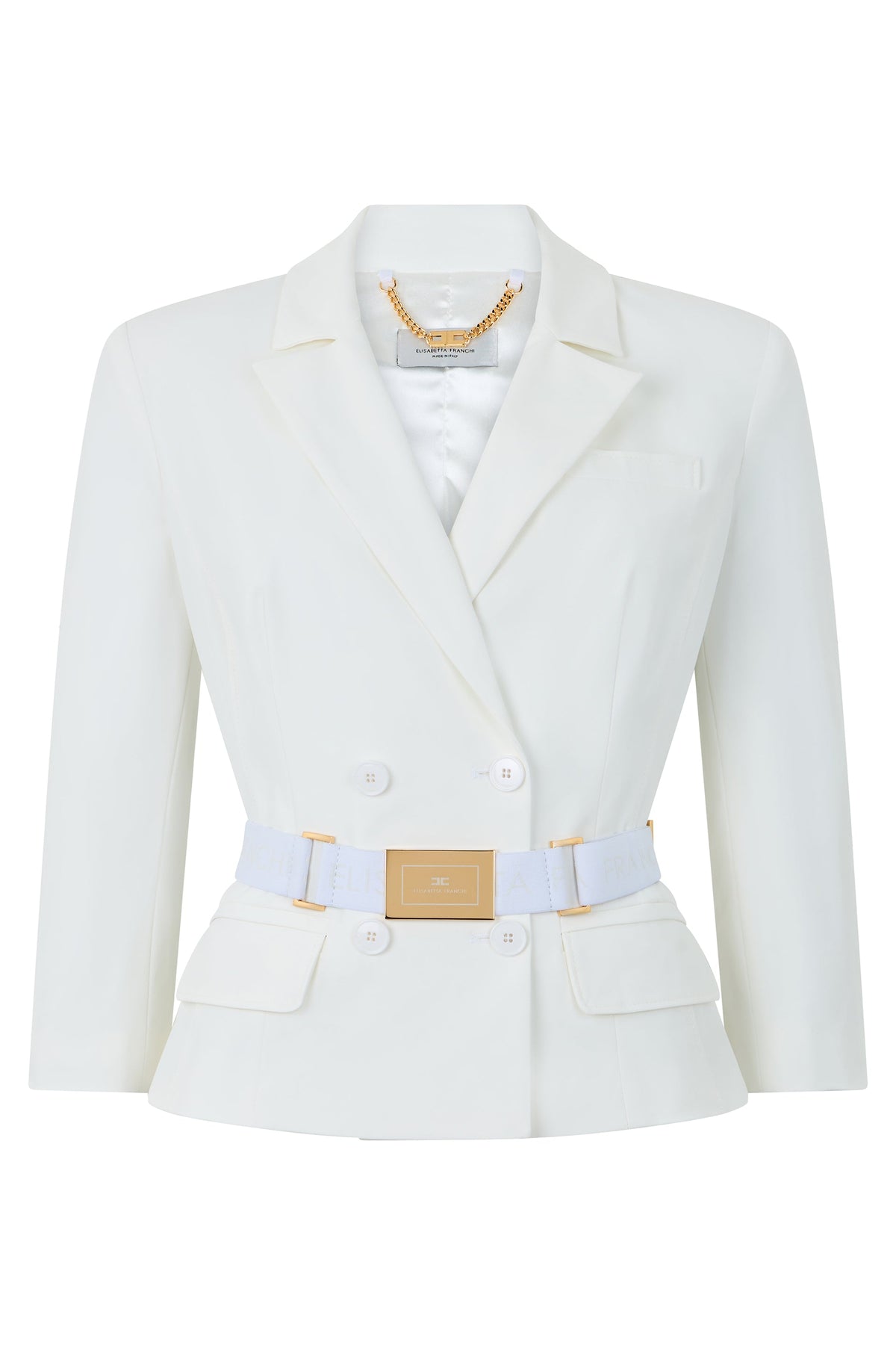 Double-breasted crop jacket RTW