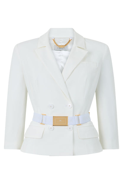 Double-breasted crop jacket RTW