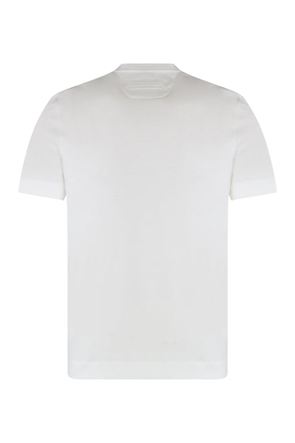 Crew neck T-shirt in cotton RTW