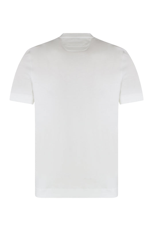 Crew neck T-shirt in cotton RTW