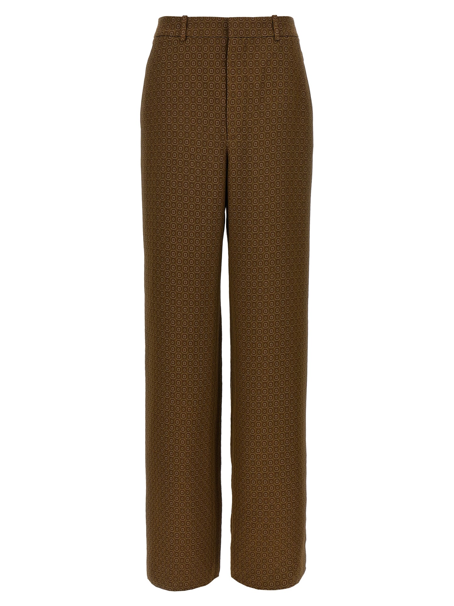 'Medaglioni' twill pants Pants