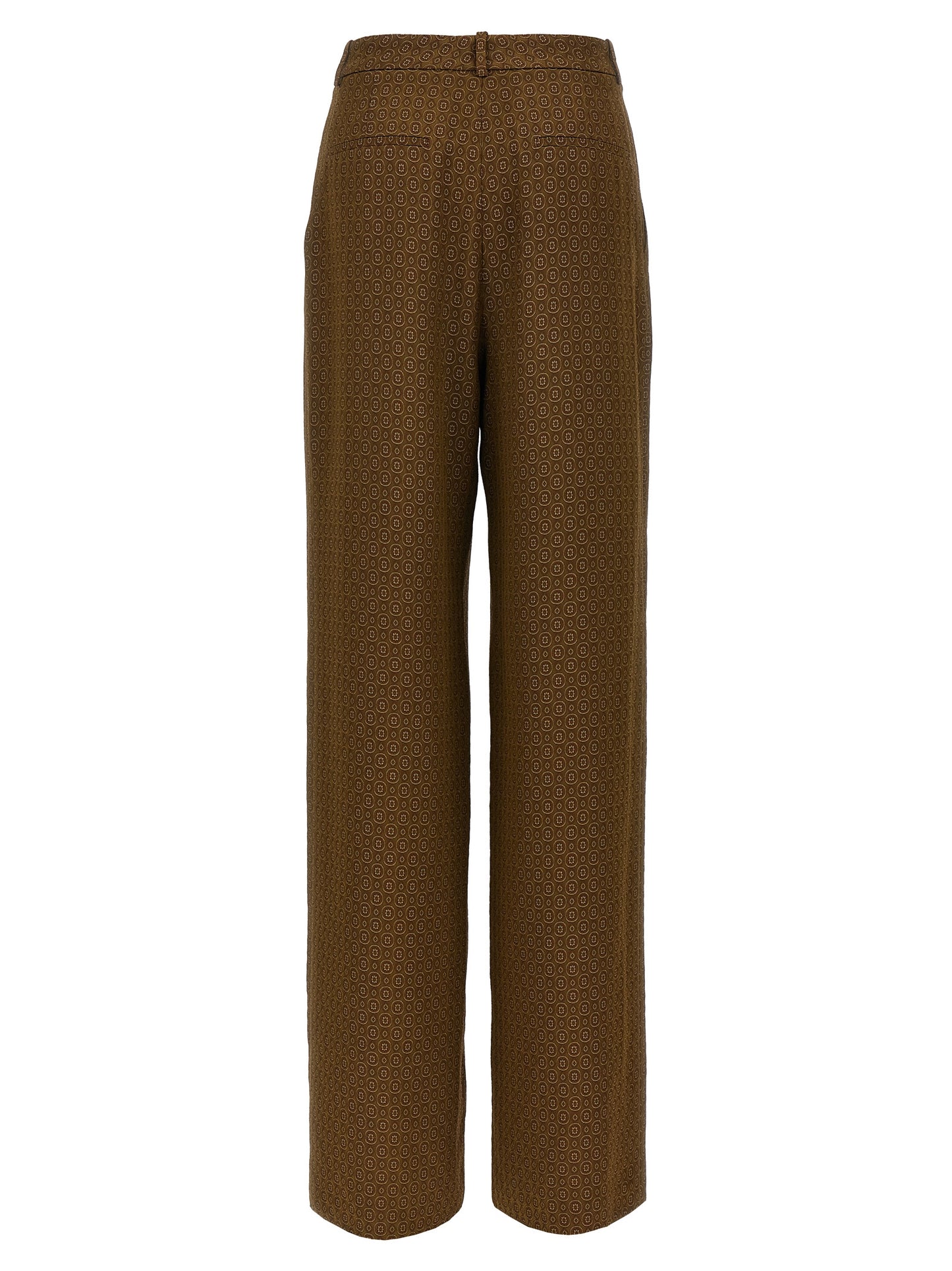 'Medaglioni' twill pants Pants