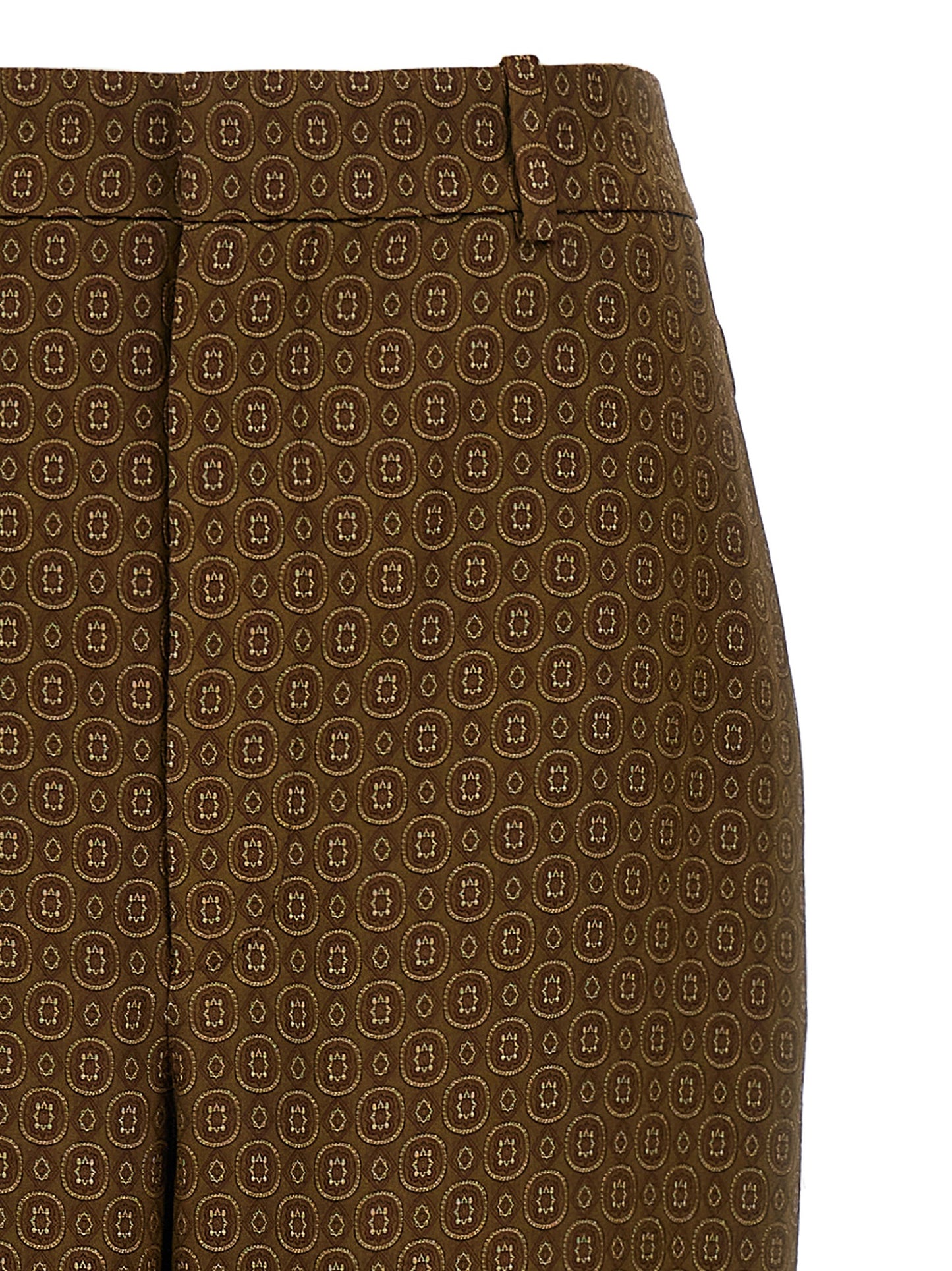 'Medaglioni' twill pants Pants