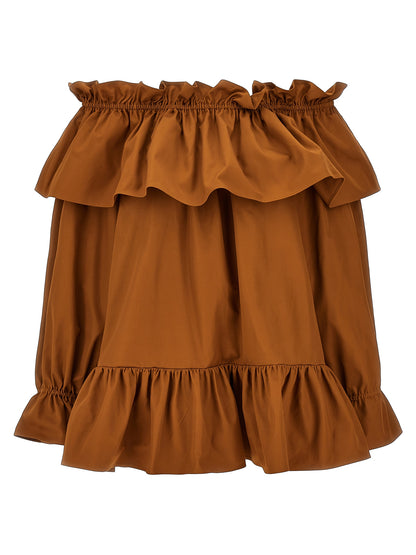 Flounces mini dress Dresses