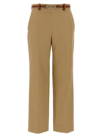 Horsebit pants Pants