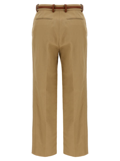 Horsebit pants Pants