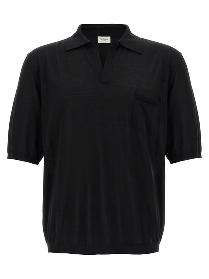 Wool polo shirt Polo