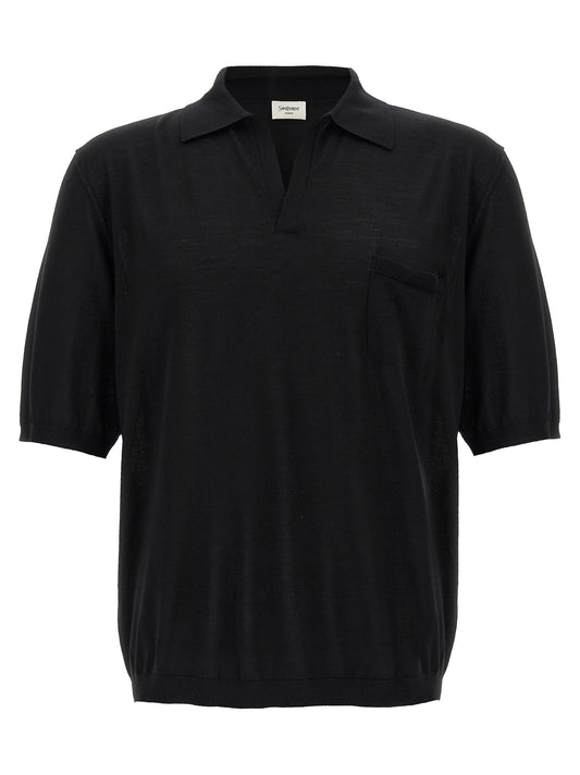 Wool polo shirt Polo