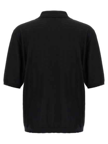 Wool polo shirt Polo