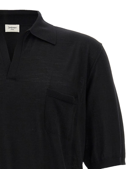 Wool polo shirt Polo