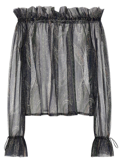Lurex blouse Shirt, blouse