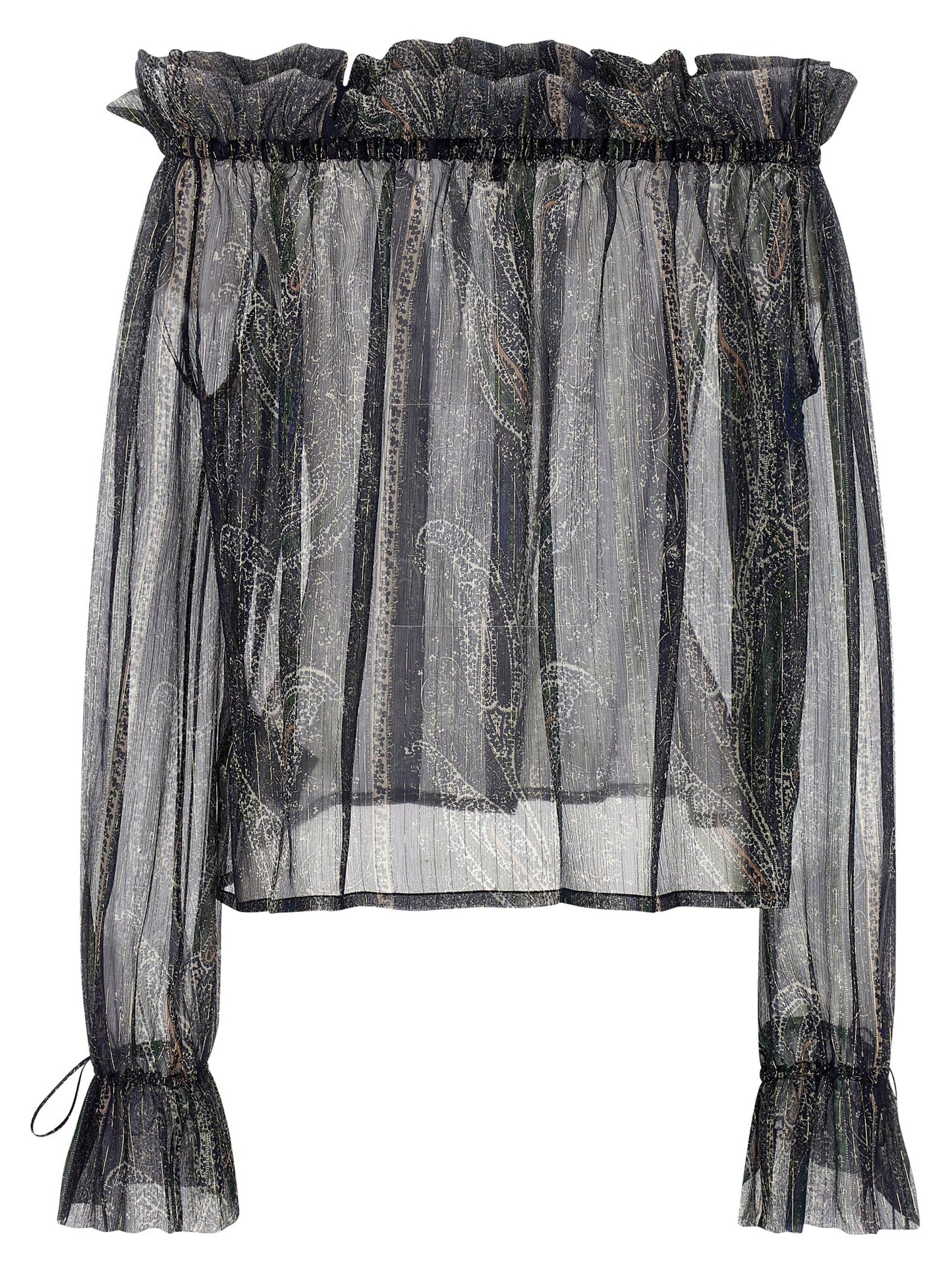 Lurex blouse Shirt, blouse