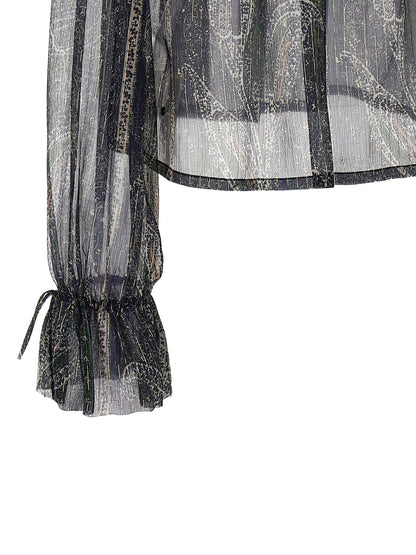 Lurex blouse Shirt, blouse