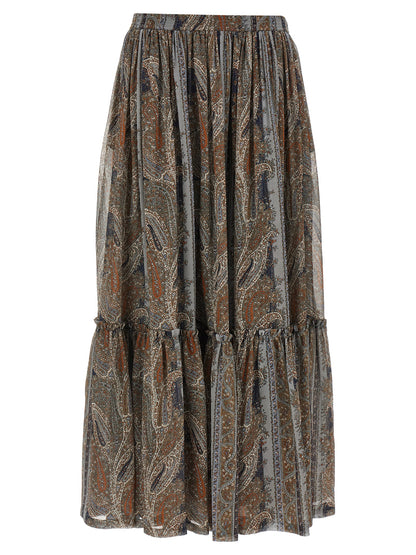 Paisley skirt Skirts