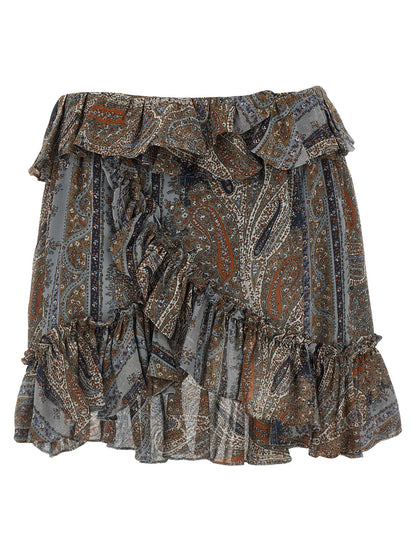 All over print skirt Skirts