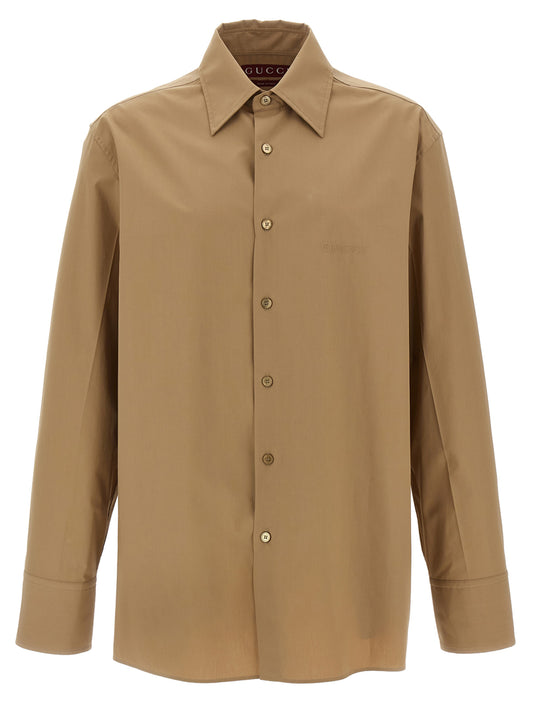 Embossed logo shirt Shirt, blouse