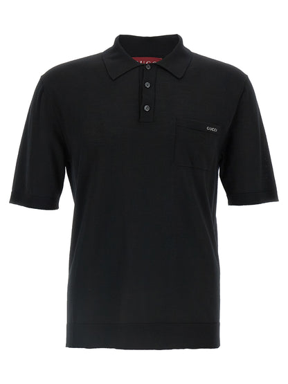 'Intarsio Gucci' polo shirt Polo
