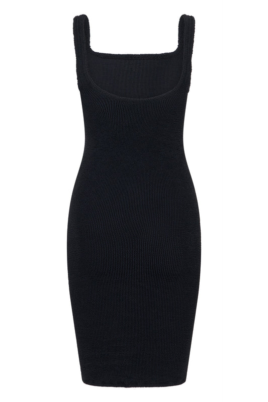 Midi dress with square neckline RTW