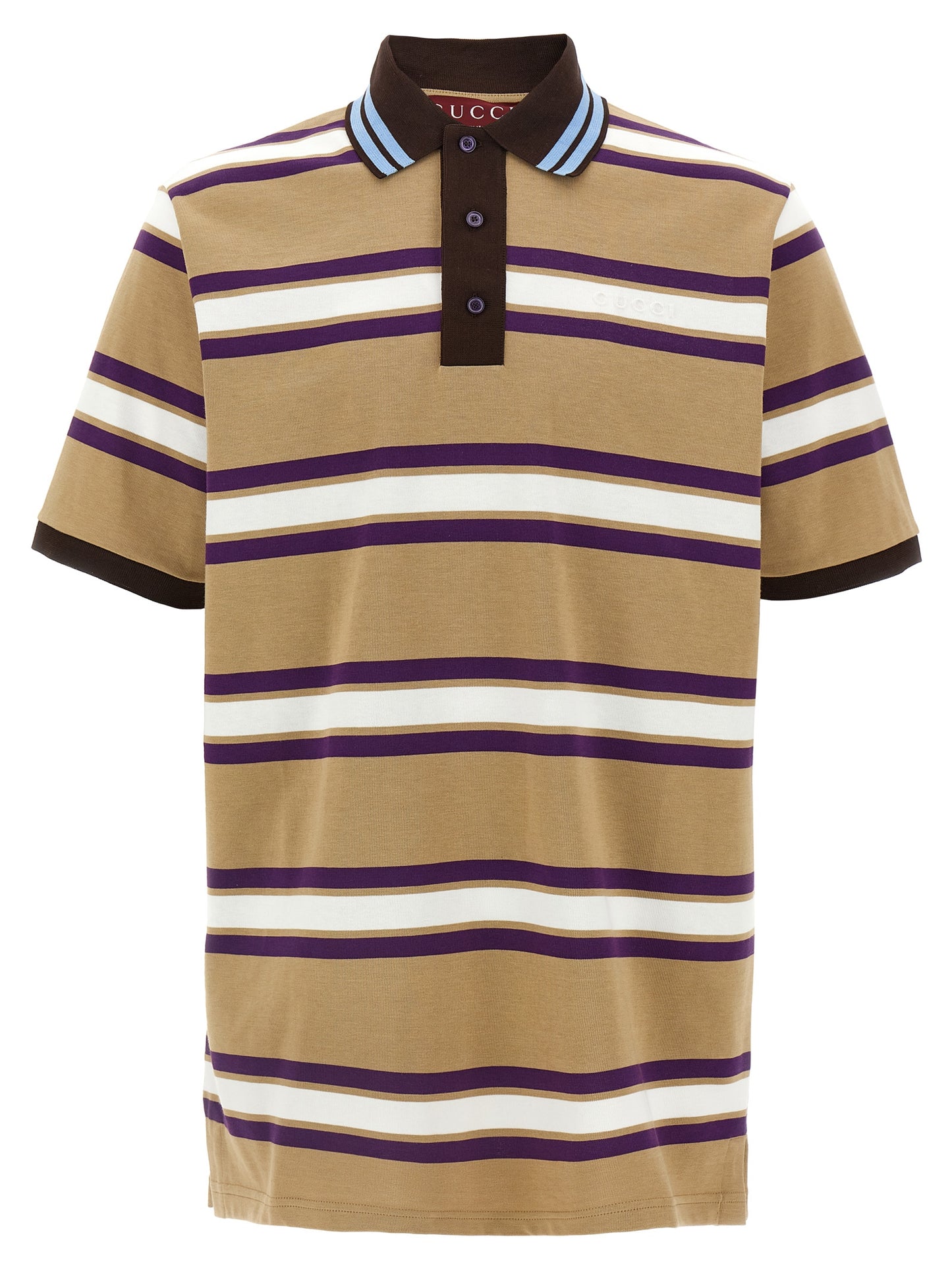Embossed logo polo shirt Polo
