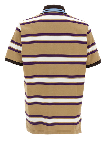 Embossed logo polo shirt Polo