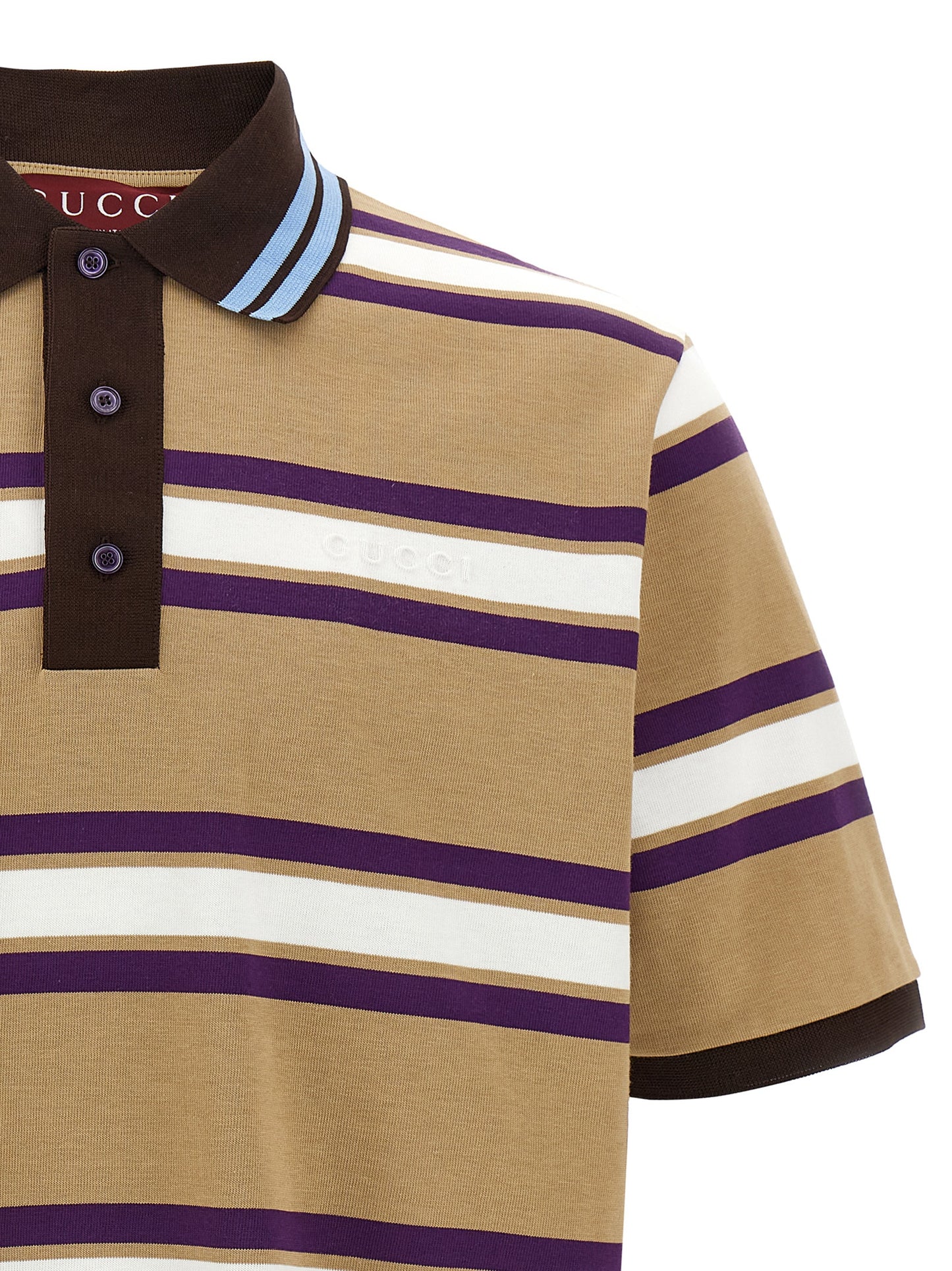 Embossed logo polo shirt Polo