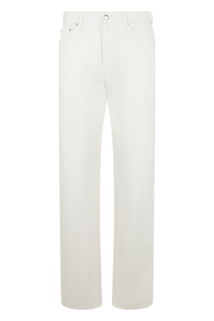 Cotton trousers with clips RTW