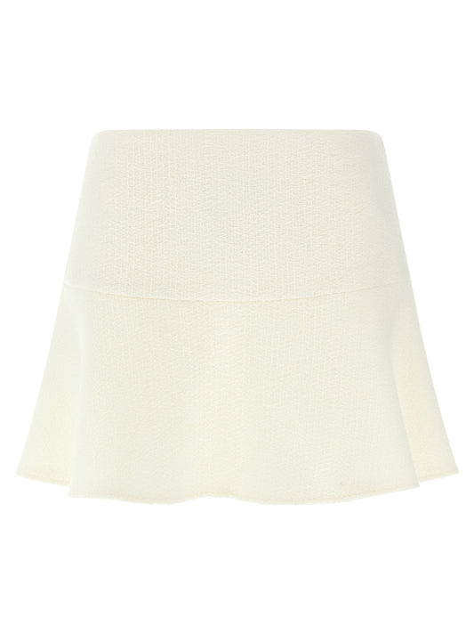 Bouclé wool skirt Skirts