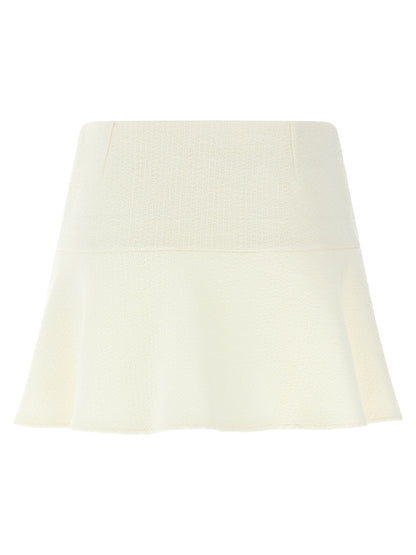 Bouclé wool skirt Skirts