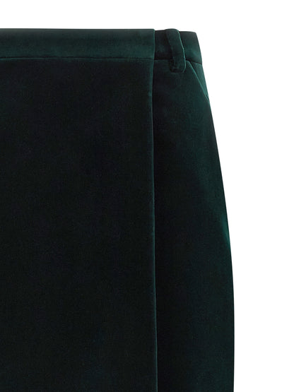 Velvet skirt Skirts