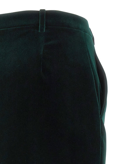 Velvet skirt Skirts