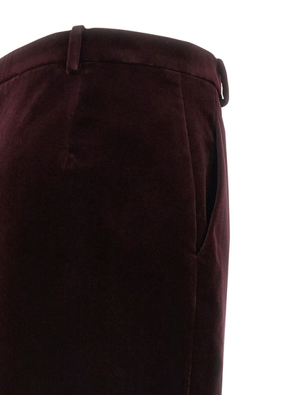 Velvet skirt Skirts