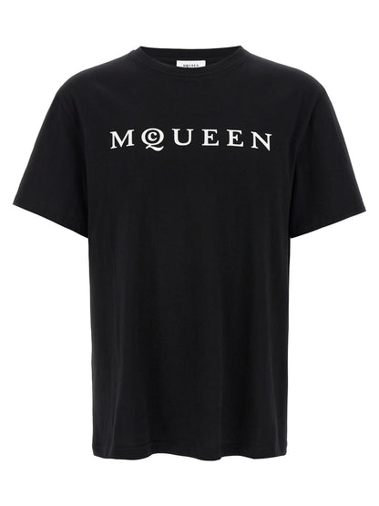 Flocked 'McQueen' T-shirt T-shirt
